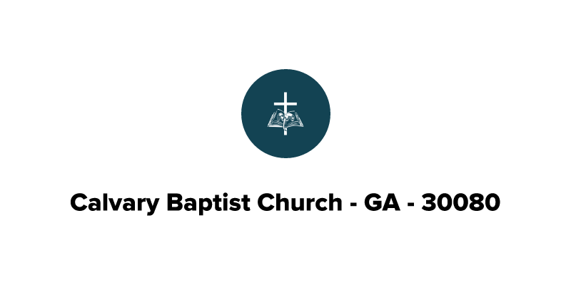 Give - Calvary Baptist Church - GA - 30080