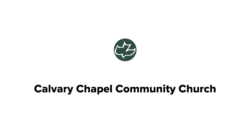 Give - Calvary Chapel Community Church