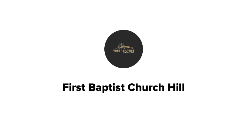 Give - First Baptist Church Hill