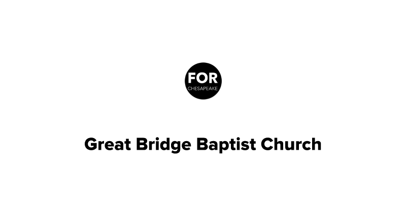 Give - Great Bridge Baptist Church