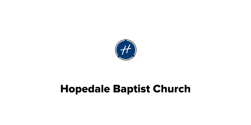 Give - Hopedale Baptist Church